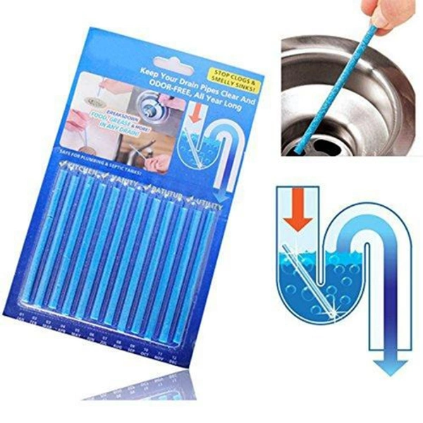Sani Stick Pipe Dran Cleaning Stick Odor Remover