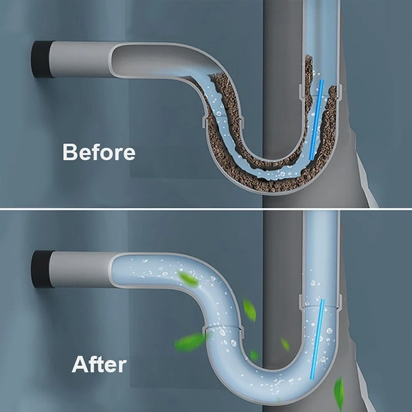 Sani Stick Pipe Dran Cleaning Stick Odor Remover