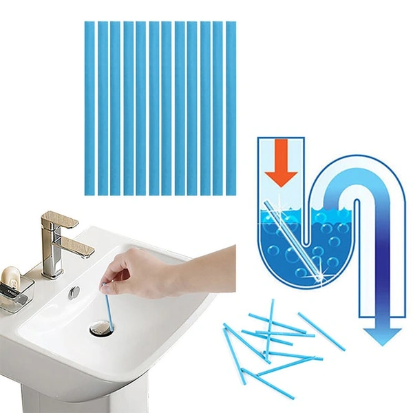 Sani Stick Pipe Dran Cleaning Stick Odor Remover