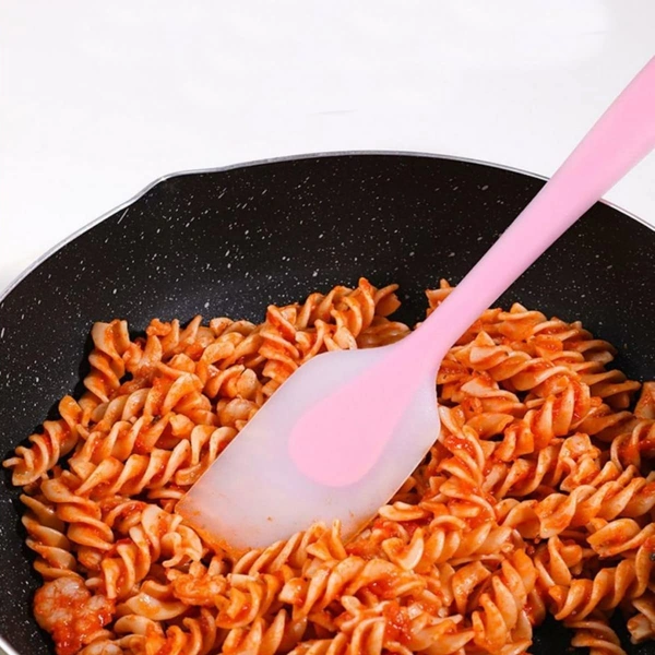 Silicone Spatulas Heat Resistant Flexible Spatula 450F with Stainless Steel