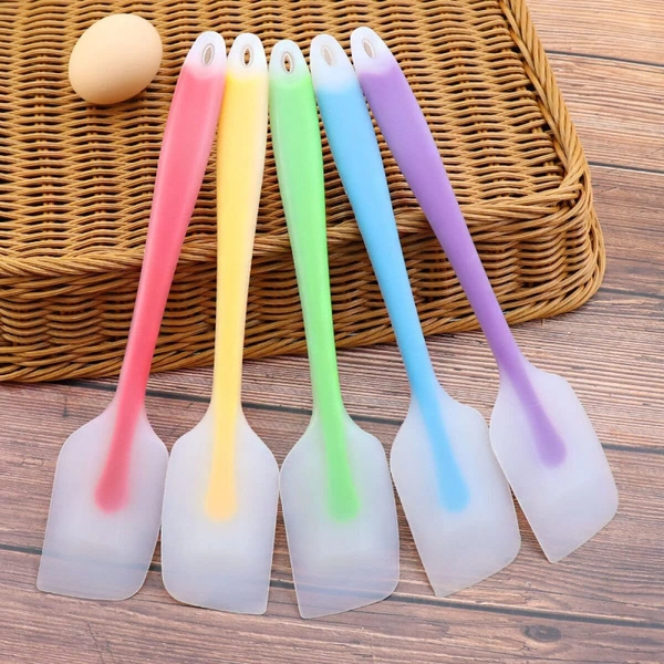 Silicone Spatulas Heat Resistant Flexible Spatula 450F with Stainless Steel