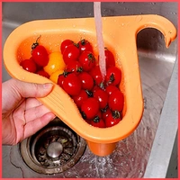 Swan Drain Basket for Kitchen Sink Triangle Sink Filter