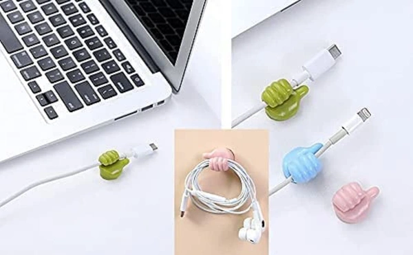 Thumb Shape Sticker Hook Multipurpose holder (5pcs Set)
