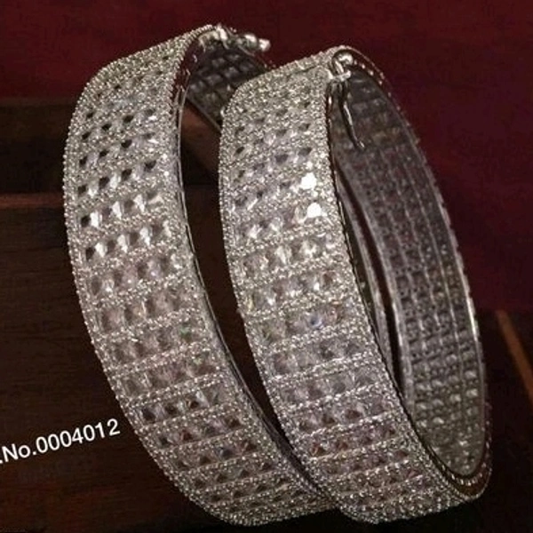 Brass Metal,gold Plated American Diamonds  Bangles ,Dispatch: 2-3 Days Cod Available