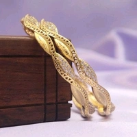 Brass Metal,gold Plated American Diamonds   And Ruby Bangles ,Dispatch: 2-3 Days Cod Available