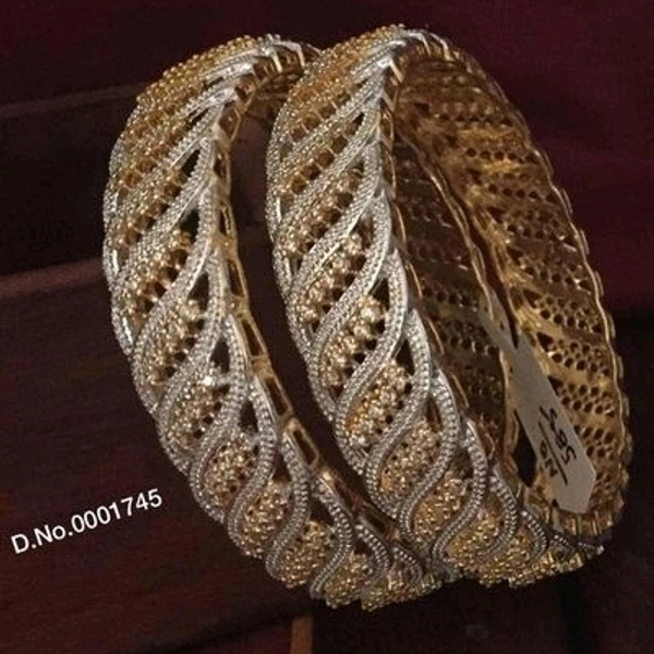 Brass Metal,gold Plated And Artificial Stone Bangles ,Dispatch: 2-3 Days Cod Available