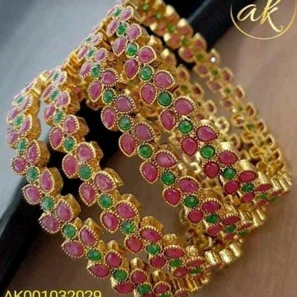 Gold Plated Matte Finish  Beautiful Bangles  Many Designs Available Cod Available