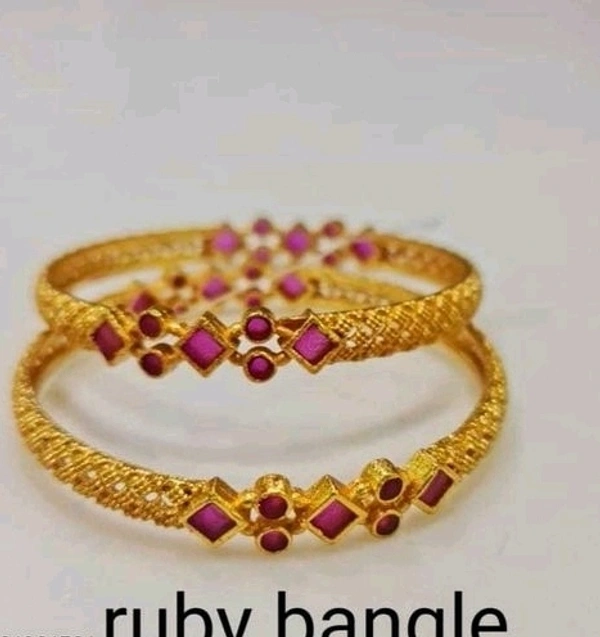Gold Plated Matte Finish  Beautiful Bangles  Many Designs Available Cod Available