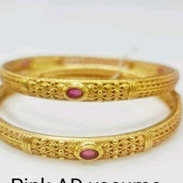 Gold Plated Matte Finish  Beautiful Bangles  Many Designs Available Cod Available