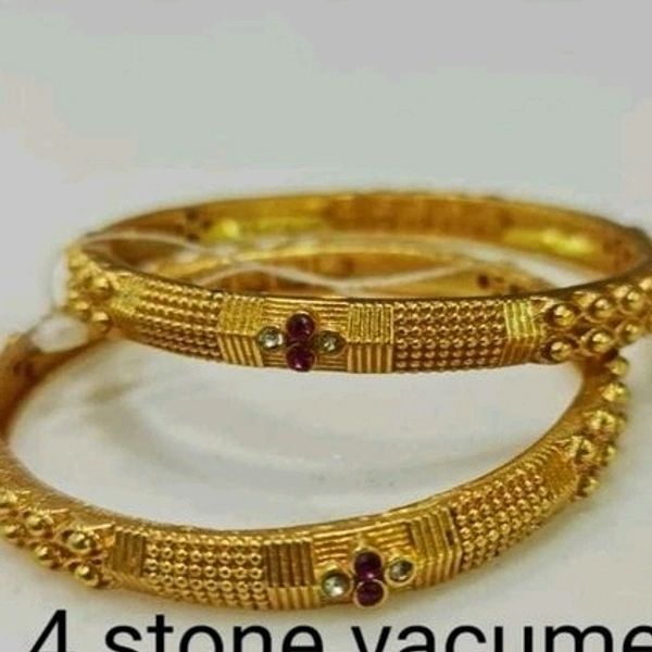 Gold Plated Matte Finish  Beautiful Bangles  Many Designs Available Cod Available