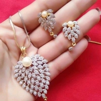 Gold Plated Beautiful Design Chain With American Diamonds So May Designs Available And COD Available
