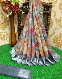 Cotton linen fabric saree Running blouse (cotton linen ) Saree length:5.5m ,Blouse:80cm COD Available Free shipping, Share this to your friends and family.