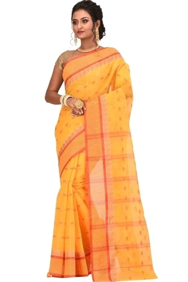 Pure Cotton Printed Fabric Saree Checks Pattern, No  Blouse Piece  , Saree Length :5.5m Blouse Length :80cm, COD Available, 