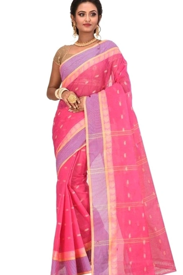 Pure Cotton Printed Fabric Saree Checks Pattern, No  Blouse Piece  , Saree Length :5.5m Blouse Length :80cm, COD Available, 