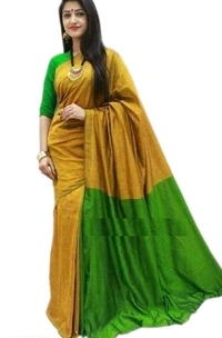 Pure Cotton Silk Printed Saree, Separate Blouse Same As Saree, Saree Length:5.5m Blouse Length:80cm COD Available