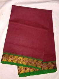 100%gadwal Pure Cotton Saree, Separate Blouse Piece, Saree Length 5.5m Blouse Length:80cm COD Available