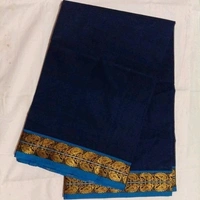 100%gadwal Pure Cotton Saree, Separate Blouse Piece, Saree Length 5.5m Blouse Length:80cm COD Available