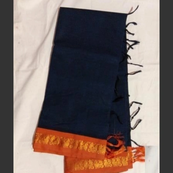 100%gadwal Pure Cotton Saree, Separate Blouse Piece, Saree Length 5.5m Blouse Length:80cm COD Available