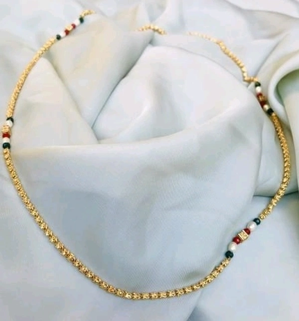 Gold Plated Long Chain Made Bras Metal COD Available