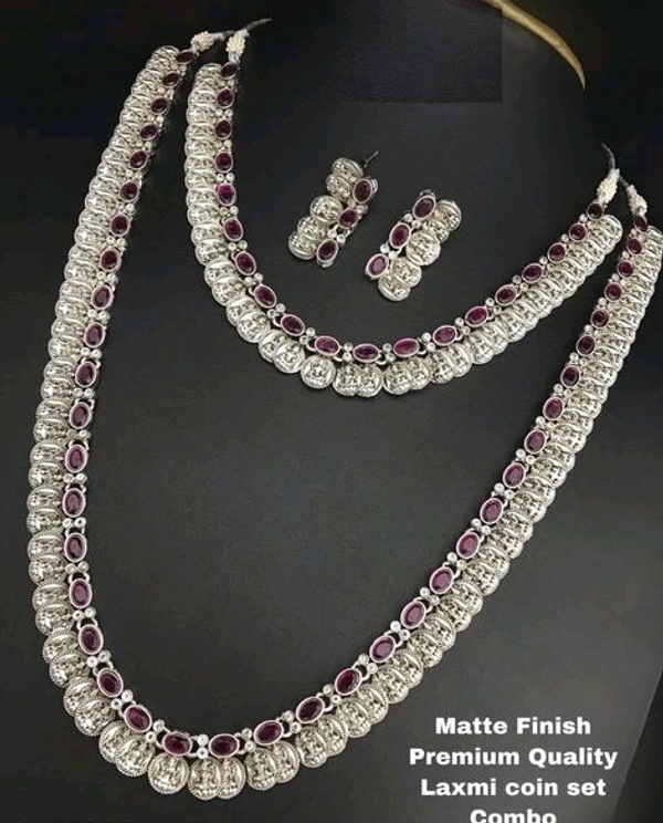 Shimmering Beautiful Jewellery Sets, BrassPlating,Oxidised SilverStone,Cubic Zirconia/American Diamond, COD Available