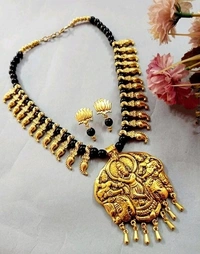 German silver,Oxidised gold plating ,Artificial beads use in earrings