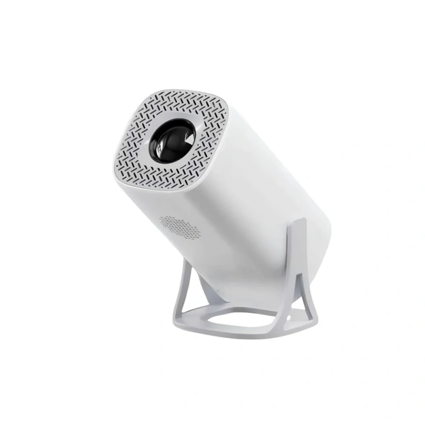 Mini Smart Android Projector 4K Decoding | FHD Display | Wireless Screen Mirroring | Portable Design