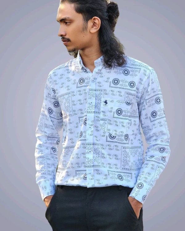 SKIYEX PREMIUM PRINT SHIRT  - L