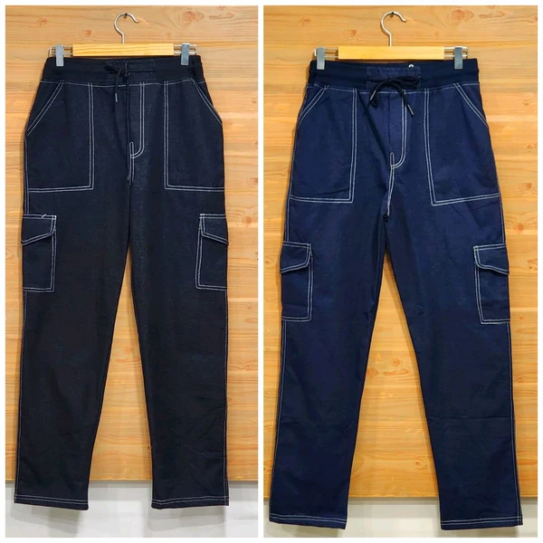 DENIM LOWER PANT COMBO 2PS ONLY 