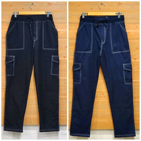 DENIM LOWER PANT COMBO 2PS ONLY  - L