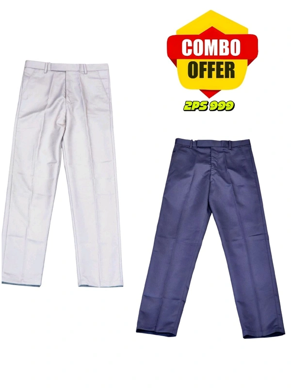 Formal Pants for Men | Men's Slim fit Formal Pant |Combo Oft - 32