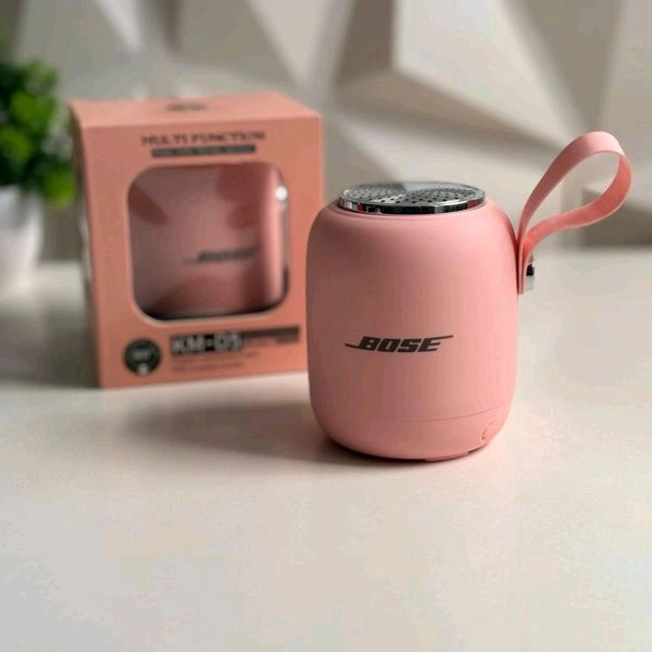 BOse Speaker First Time India, Heavy Woofer Sound Speakar, Good Sound Quality With Good Battery Backup - Pink