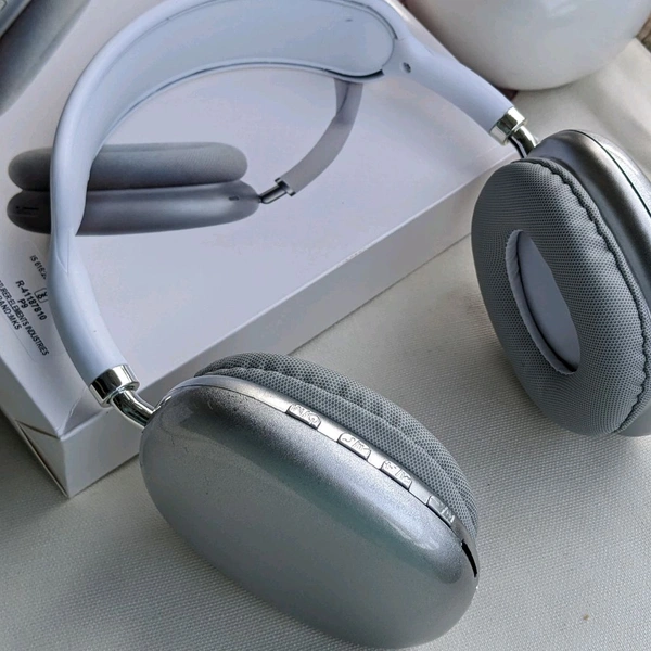 P9 Wireless Budget Best Quality Headphone With Mic | Best Sound And Mic Quality - Gray