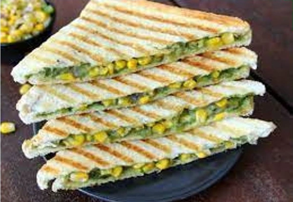 Paneer Corn Sandwich
