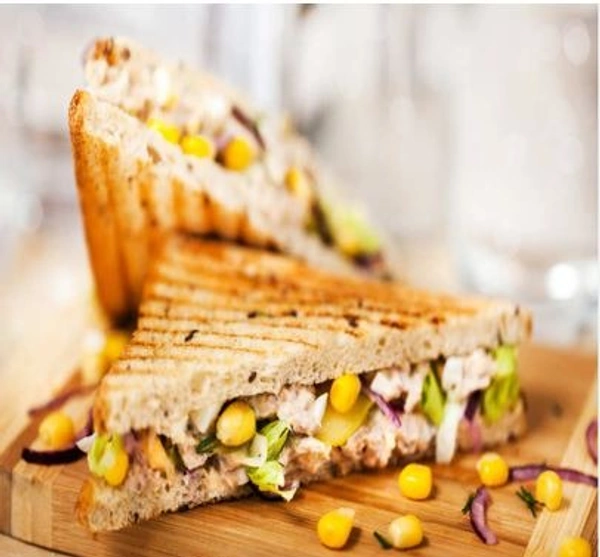 Grilled Paneer  Corn Sandwich
