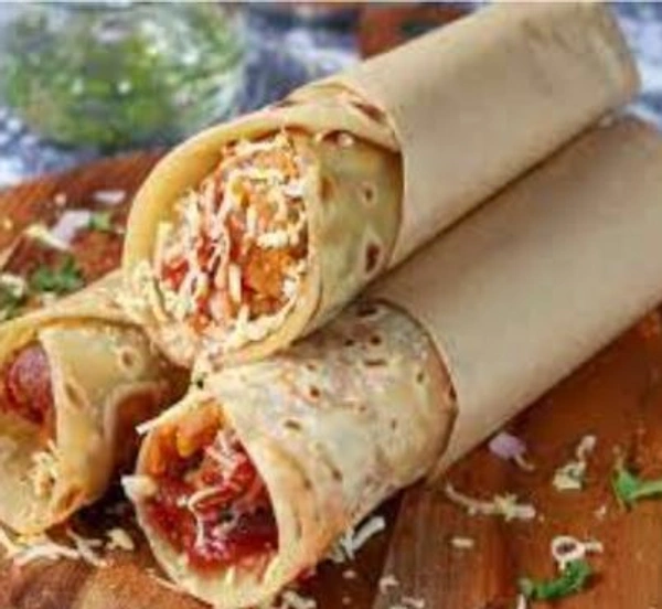 Laccha Paratha Sorted Veg Cheese Roll