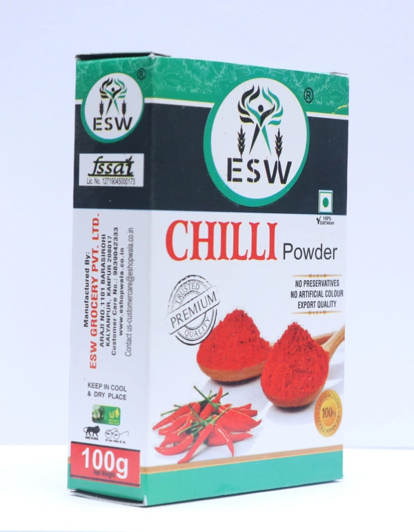 Red Chili Powder (Mirch) - 100g, Box