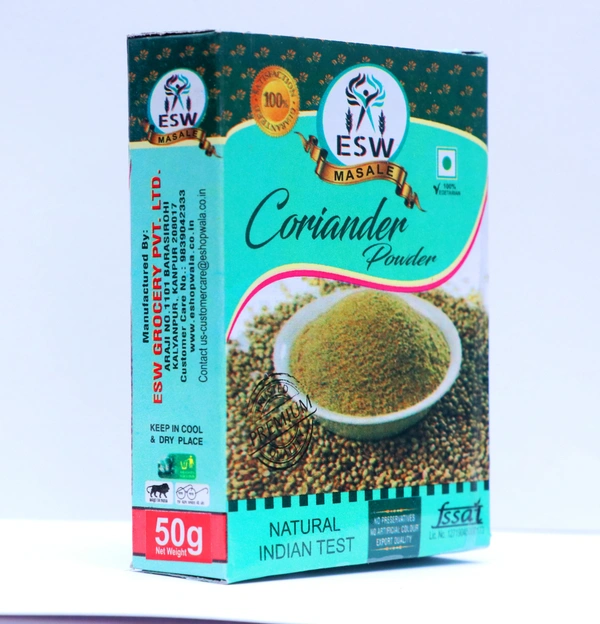 Coriander Powder (Dhaniya)  - 1kg, Box