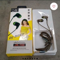 Universal Wired Earphone with Mic, Headphone Compatible for All Mobile Phones Tablets Laptops