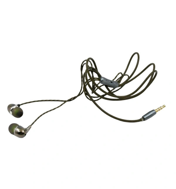 Universal Wired Earphone with Mic, Headphone Compatible for All Mobile Phones Tablets Laptops