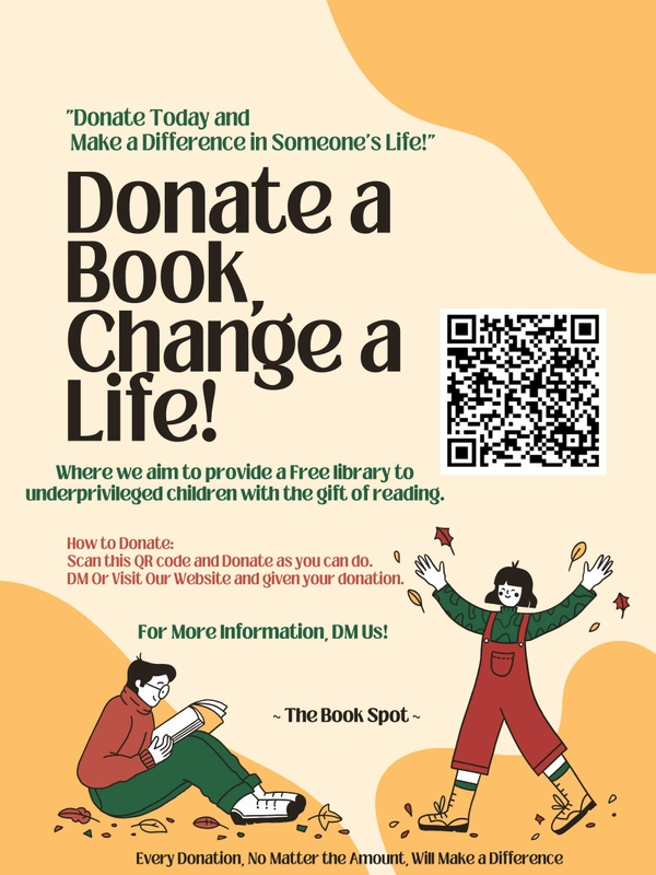Donate A Book, Change A Life !