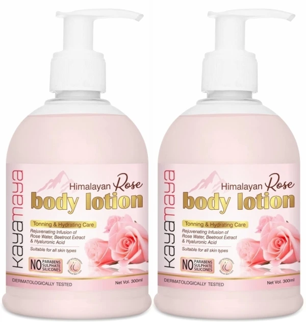 Kayamaya Moisturizing Body Lotion - Rose - 