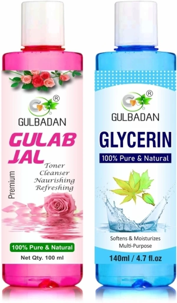 GULBADAN Glycerin and Rose Water For Face And Beauti