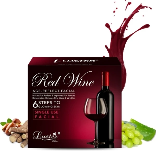 Luster Wine Age Reflect Facial Kit 