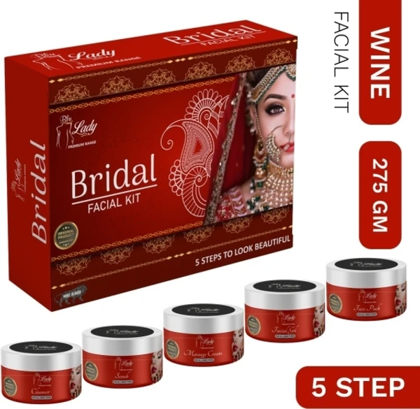 BLU LADY Herbal Premium Range Bridal Facial 