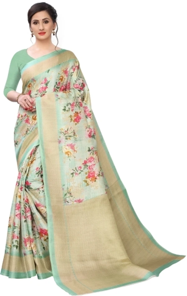 Printed Fashion Art Silk Saree 