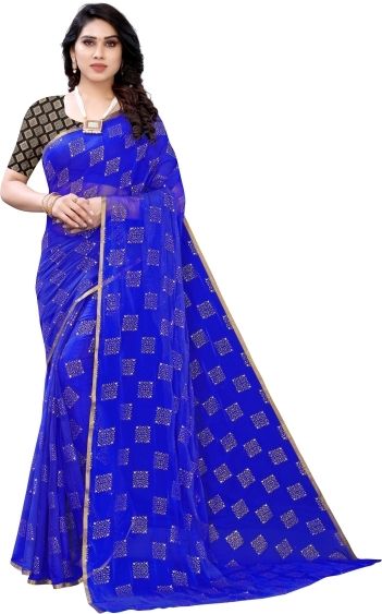 Navy blue bandhej print chiffon saree | Chiffon saree, Pure chiffon, Print  chiffon