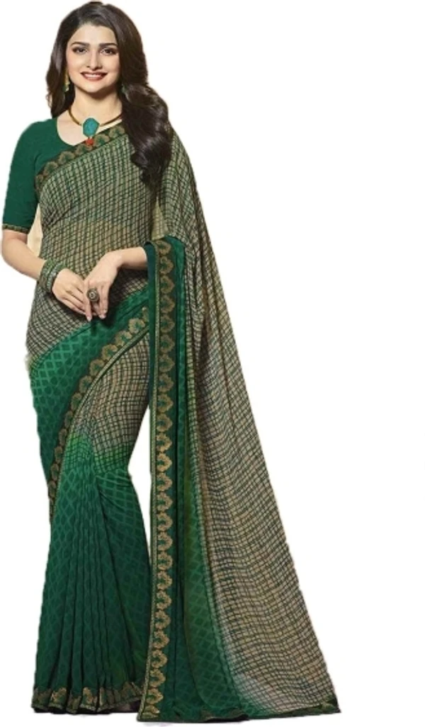 Printed Daily Wear Georgette Saree 