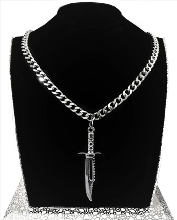 Talwar Chain For Boys / Mens Alloy Stainless Steel 