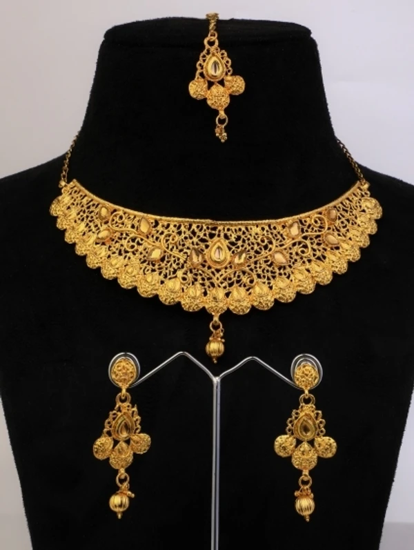 New Golden Jwellery For Girls & Women's 