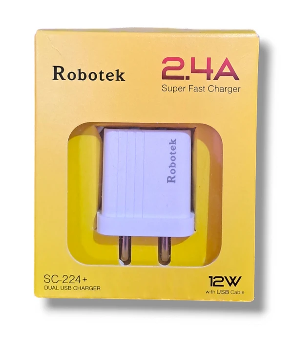 Robotek 2.4A Super Fast Charger